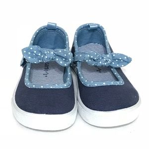 Carter's Kids Girls Casual Sneakers 7 Navy
